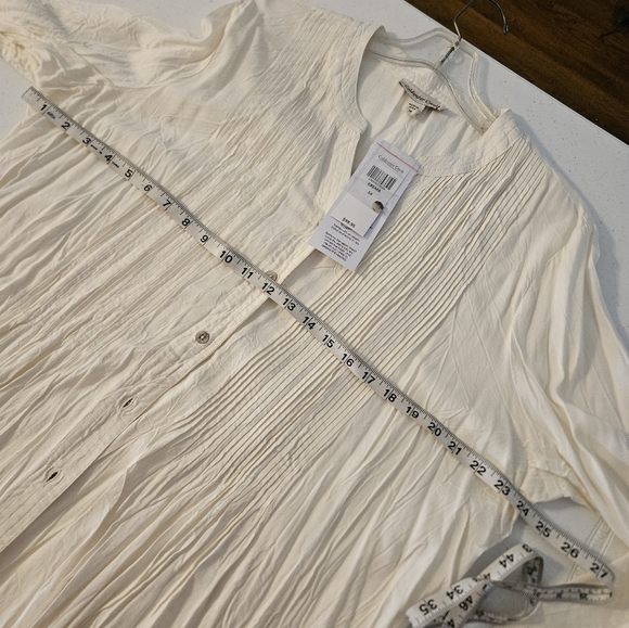 COLDWATER CREEK NWT 1X BLOUSE - Picture 6 of 8